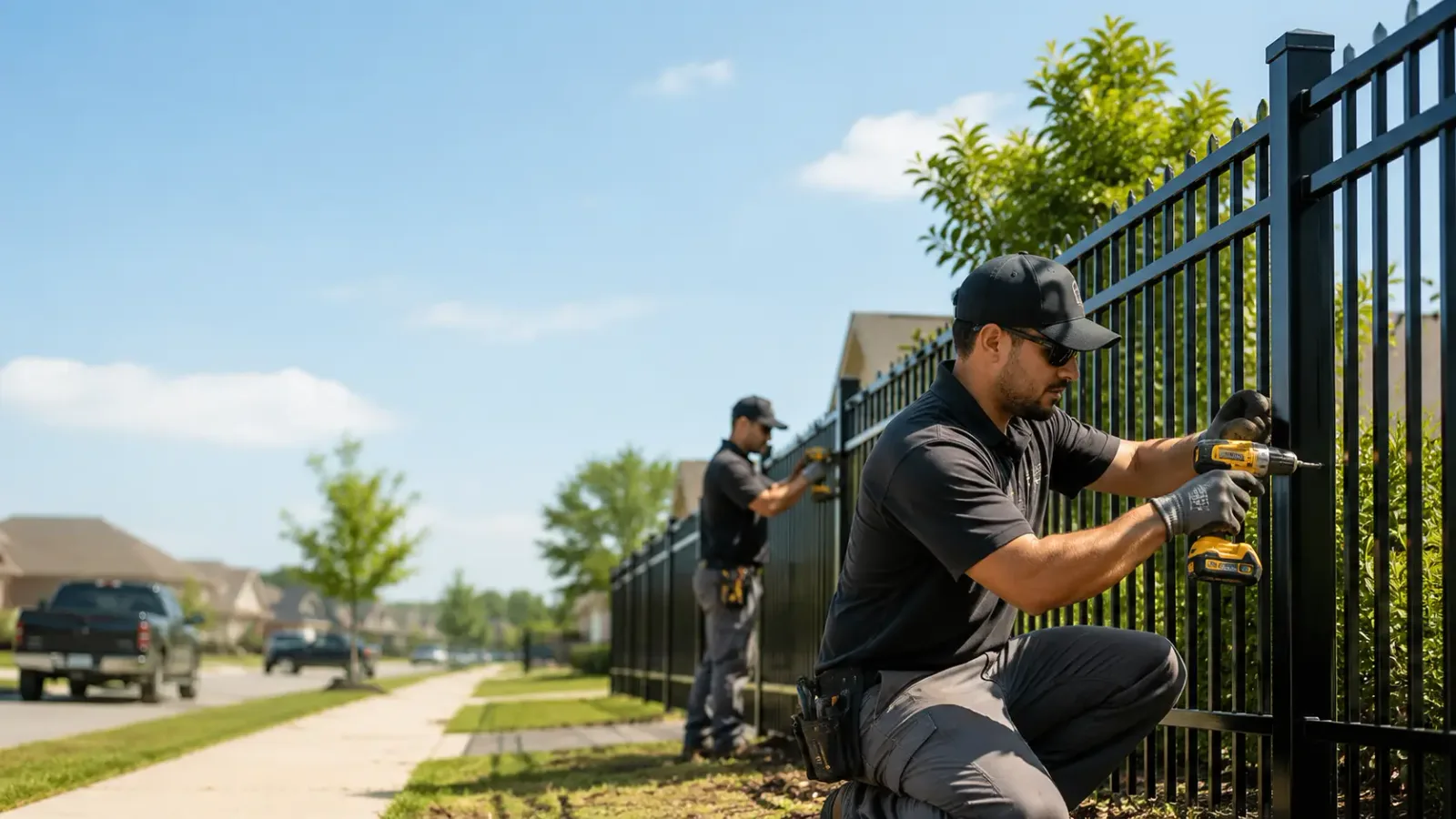 Metal Fence Installation in Shrewsbury, NJ